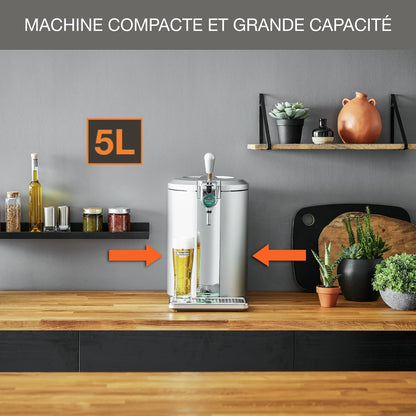 Machine bière pression, Fûts de 5 L / 2 Fûts OFFERTS