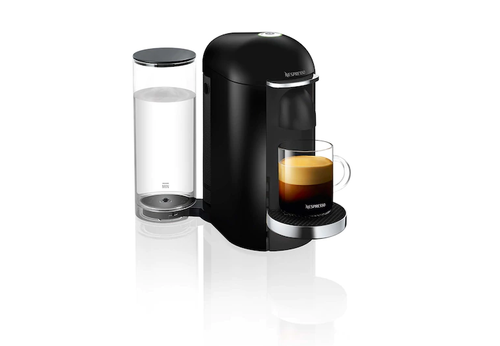 Vertuo Plus Deluxe Round Top Black